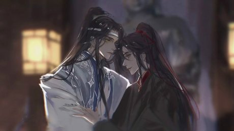 高清魔道祖師人物忘羨圖片，魏無(wú)羨藍(lán)忘機(jī)古風(fēng)人物圖集